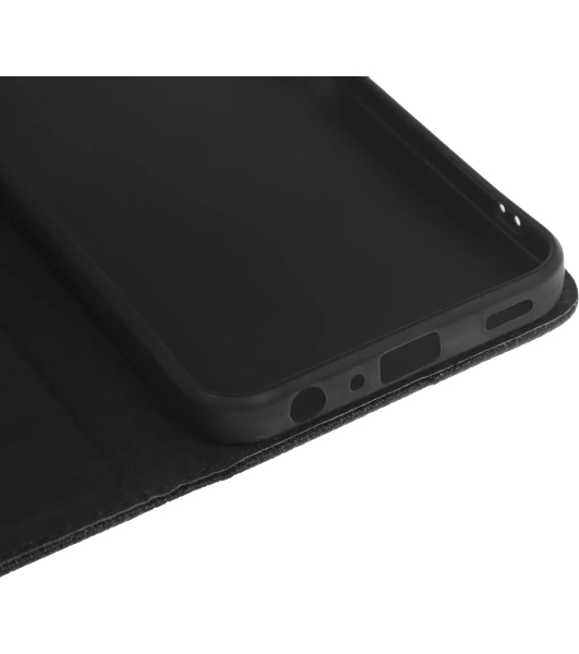 Чехол (клип-кейс) BoraSCO для Samsung Galaxy A25 Microfiber Case черный
