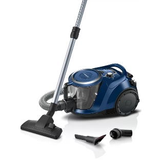 Пылесос Bosch BGS412000 синий/черный, 2000 Вт, уборка сухая, пылесборник контейнер 2.4 л