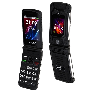 Мобильный телефон Maxvi E10 черный