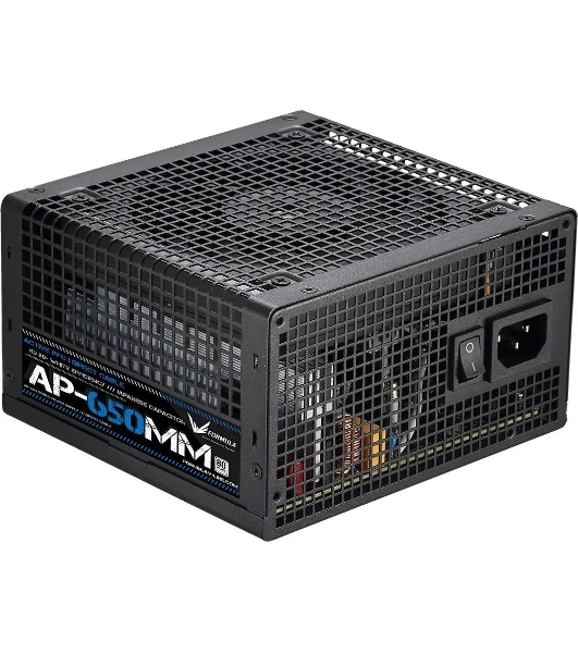 Блок питания Aerocool/Formula ATX 650W AP-650ММ 80 PLUS WHITE (20+4pin) APFC 120мм fan 6xSATA RTL