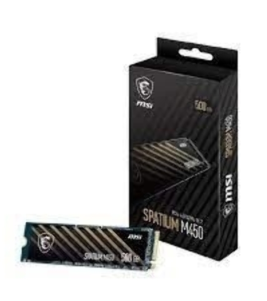 Накопитель SSD MSI SPATIUM M450, 1Tb, PCIe 4.0 x4, M.2 2280, NVMe, R/W 3400/2400