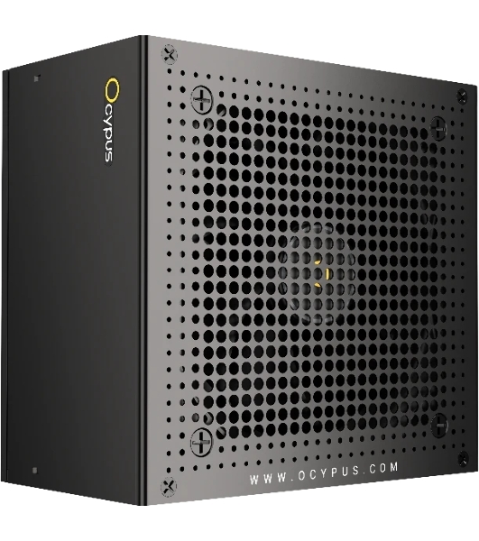 Блок питания 750W Ocypus Iota P750 (ATX, 80 PLUS Gold, APFC, 20+4 pin, 120мм fan, PCI-E 6+2Px3, 8xSATA) (Iota-P750-G1FFBK024X-EU)