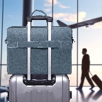 Сумка для ноутбука 15.6' Portcase KCB-165 Grey серый нейлон/полиэстер, фото3