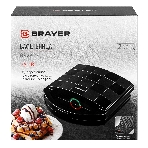 Вафельница BRAYER BR2307 750 Вт, черный, фото6