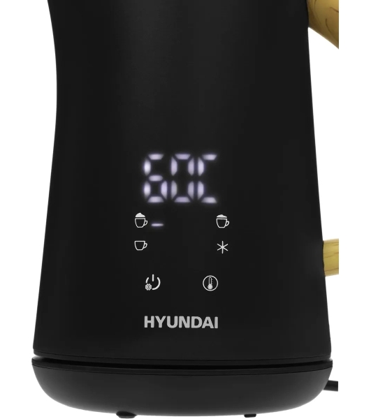 Капучинатор Hyundai HMF-P900 500мл черный/коричневый