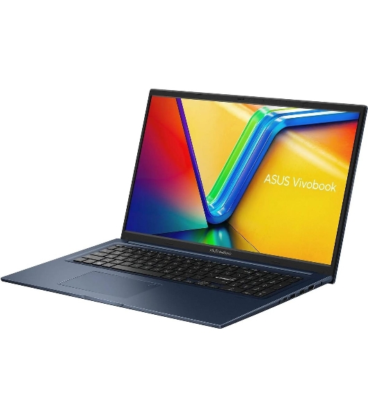 Ноутбук ASUS VivoBook 17 X1704VA-AU982 Intel Core 5 120U 1400MHz/17.3'/1920x1080/16GB/512GB SSD/Intel Graphics/Wi-Fi/Bluetooth/Windows 11 Pro (90NB13X2-M00ML0_Win11P) Blue
