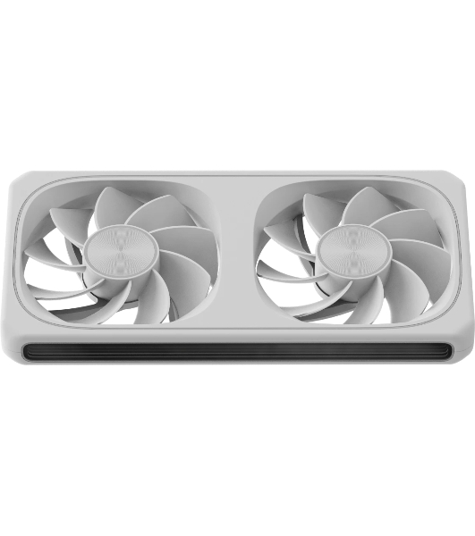 Вентилятор для корпуса Formula Air Fusion 2 ARGB 120х120x28 белый 4-pin 33.46дБ (упак.:2шт) (AIR FUSION 2 WH) Ret