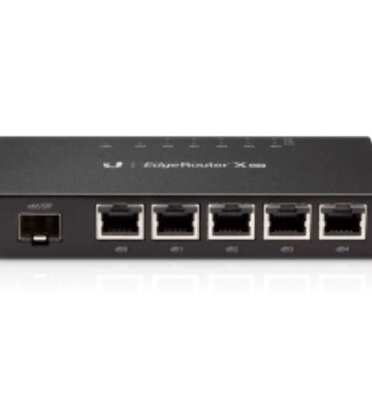Маршрутизатор UBIQUITI ER-X-SFP 5x Ethernet, 1x SFP, раздача PoE