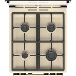 Плита газовая Gorenje GG5A21BEF бежевый, конфорок 4 газовых, духовка 70 л, 50 см x 85 см x 59.4 см, фото6