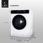 Стиральная машина Lex LWM12012WID (CHKO100014) белый, загрузка фронтальная 12 кг, 1200 об/мин., класс: А+++, фото9