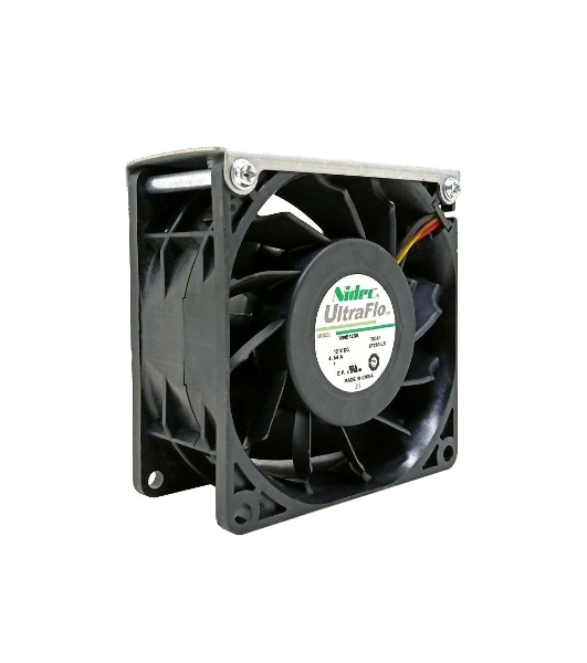 Вентилятор для корпуса Chenbro 384-FAN000014BA0 черный, 80 мм, 11000 об/мин, 4 pin