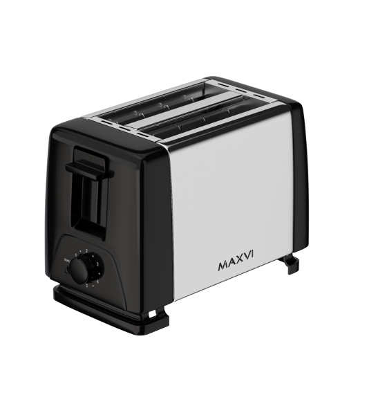 Тостер Maxvi KT822S silver-black