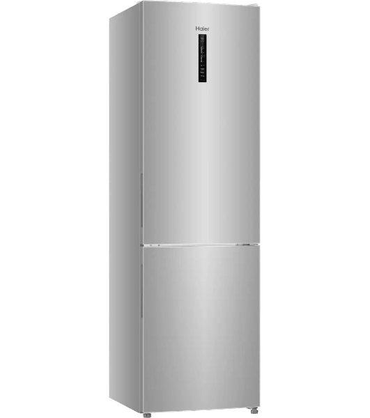 Холодильник Haier CEF538CSG серебристый двухкамерный 263/105л морозилка снизу, No Frost