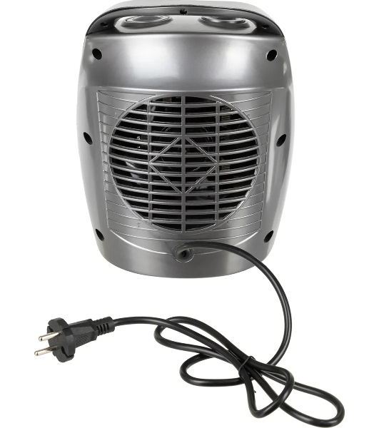 Тепловентилятор Centek CT-6020 серый, 750/1500 Вт, 15 м2, термостат