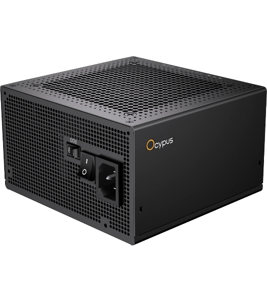 Блок питания 750W Ocypus Iota P750 (ATX, 80 PLUS Gold, APFC, 20+4 pin, 120мм fan, PCI-E 6+2Px3, 8xSATA) (Iota-P750-G1FFBK024X-EU)