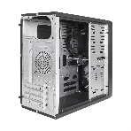 Компьютерный корпус Minitower ExeGate mEVO-7807-XP500 (mATX, БП XP500 с вент. 12см, 1*USB+1*USB 3.0, черный, 1 вент. 12см с RGb подсветкой), фото3