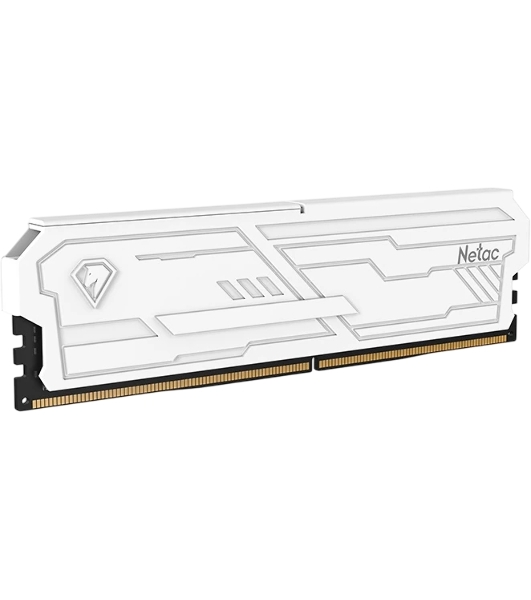 Оперативная память Netac Shadow III, DDR4, 32GB (2x16GB), 3200 MHz, CL16, с радиатором, белый