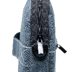 Сумка для ноутбука 15.6' Portcase KCB-165 Grey серый нейлон/полиэстер, фото5