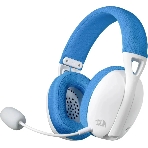 Гарнитура Redragon Ire Pro голубой, беспроводная + проводная, Bluetooth / USB, до 25 ч, фото 1