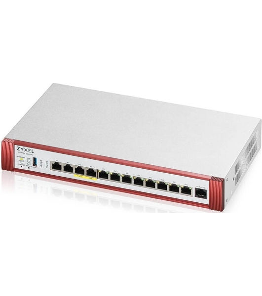 Межсетевой экран Zyxel USG FLEX 500H с подпиской Gold на 1 год (AS, AV, CF, IDP/DPI, Sandboxing, SecuReporter), Rack, 2xRJ-45: 1/2.5G (LAN/WAN), 2xRJ-45: 1/2.5G PoE+ (LAN/WAN), 8xRJ-45: 1G (LAN/WAN),
