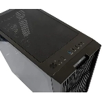 Компьютерный корпус Minitower mATX Eurocase 00-01003410 M07 3ARGb черный без БП закаленное стекло USB 3.0, фото2