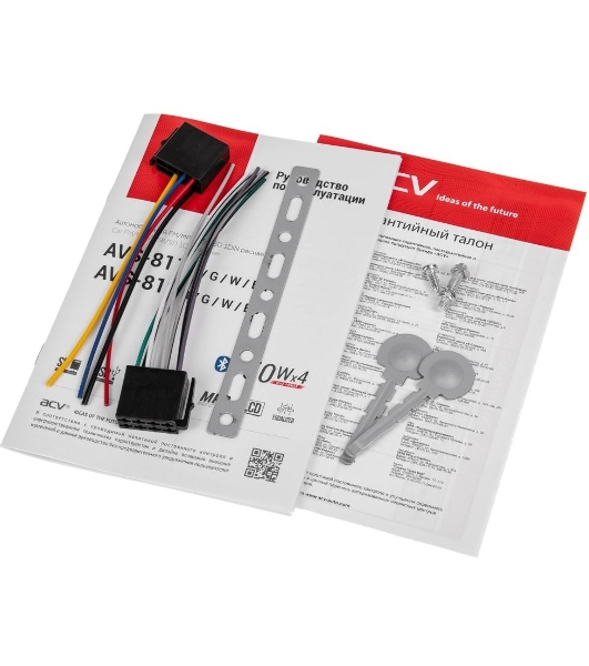 Автомагнитола ACV AVS-811G, 1 DIN, USB Type-A, AUX