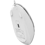 Мышь проводная A4Tech Fstyler FM26S серебристый/белый, 1600 dpi, USB, кнопки - 4, фото3