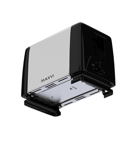 Тостер Maxvi KT822S silver-black