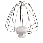 Кухонная машина Korting KKM 0105 Polar мощность 1200 Вт, 7 насадок (планетарный миксер с 3-мя насадками, мясорубка, насадка для колбас, насадка для кеббе, насадка-блендер), объем чаши 5.5 л, 8 скоростей, импульсный режим, механическое управление, белый, фото4