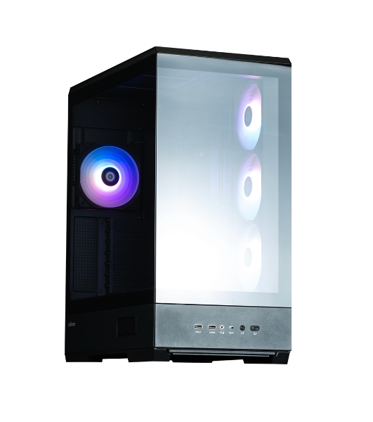 Компьютерный корпус ZALMAN P50 DS, ATX, черный, WINDOW, 2x3.5', 3x2.5', 1xUSB TYPE-C, 2xUSB 3.0, SIDE 3x120мм ARGb, REAR 1x120мм ARGb