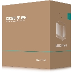 Компьютерный корпус Deepcool CG380 3F WH без БП, боковое окно (панорама), 3x120мм ARGB PWM вентилятора, белый, mATX, фото2