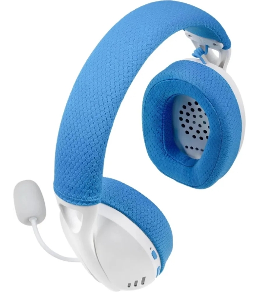 Гарнитура Redragon Ire Pro голубой, беспроводная + проводная, Bluetooth / USB, до 25 ч