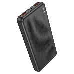 Аккумулятор внешний Borofone BJ56 Graceful, 10000mAh, пластик, PD20Вт, 1 USB выход, Type-C, черный, фото 1