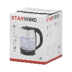 Электрочайник Starwind SKG1052 темно-коричневый/бронзовый, 1.8 л, 1500 Вт, скрытый нагревательный элемент, фото2