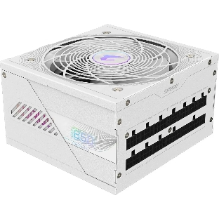 Блок питания Gigabyte ATX 850W GP-AE850PM PG5 ICE Gen.5 80 PLUS platinum (20+4pin) APFC 120мм fan 16xSATA Cab Manag RTL