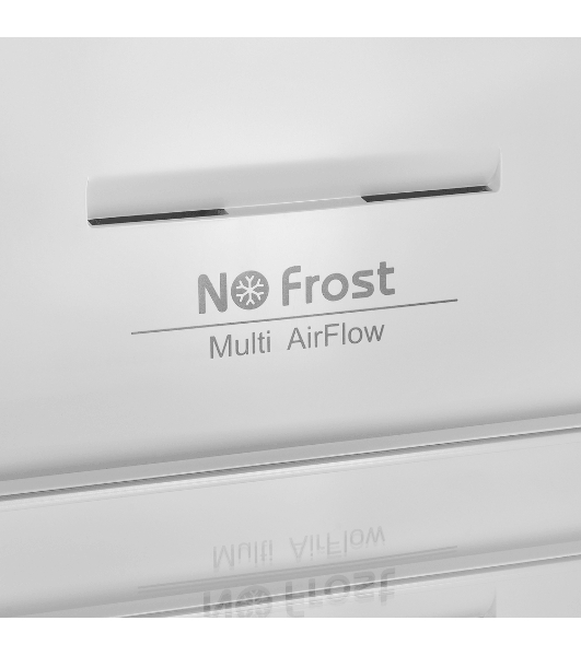 Холодильник Maunfeld MFF200NFSTSE серый двухкамерный 260/96л морозилка снизу, No Frost