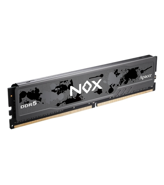 Оперативная память Apacer Nox, DDR5, 16Gb (1x16 GB), 6000 MHz, CL40, DIMM, радиатор, черный