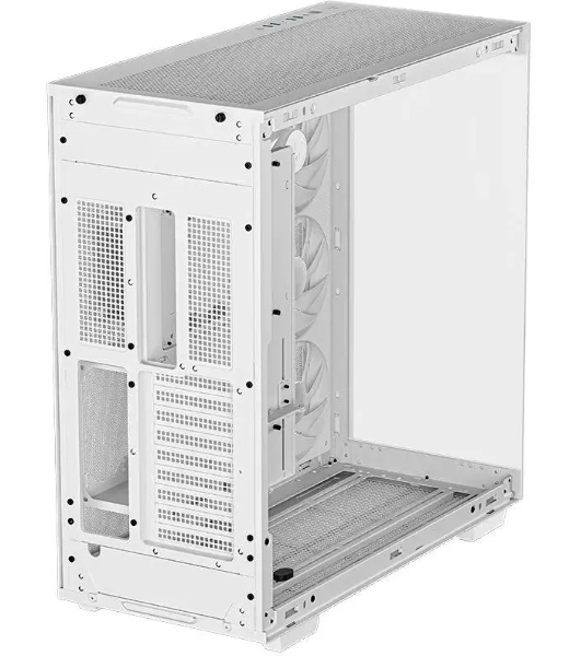 Компьютерный корпус Deepcool CH780 WH белый без БП ATX 2x120мм 1x140мм 2xUSB 3.0 audio bott PSU