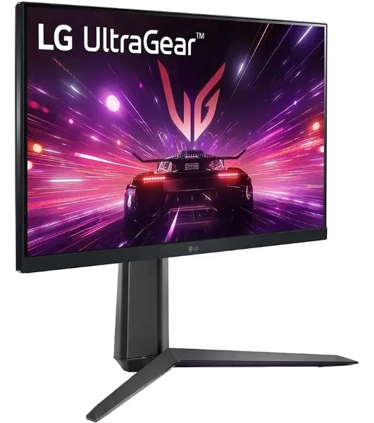 Монитор 23.8' LG UltraWide 24GS65F-B IPS 1920x1080, 180 Гц, 1 мс, 16:9, 300 кд/м2, 1xHDMI, 1хDP, 1x3.5 мм, черный