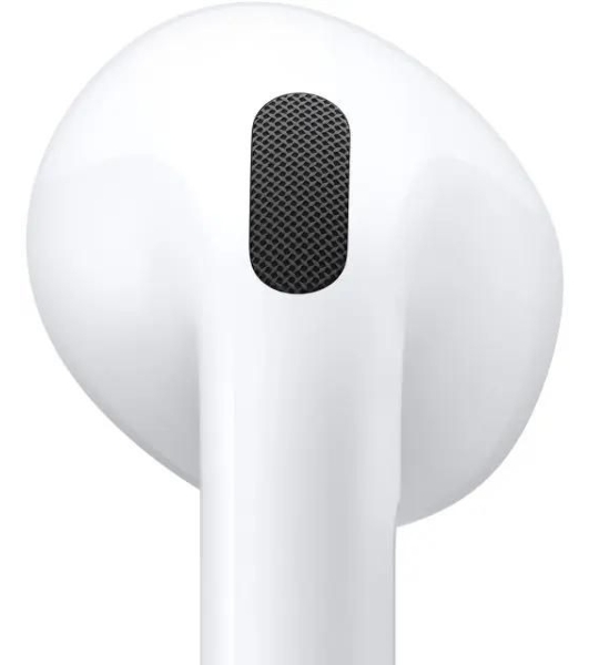 Гарнитура вкладыши Apple A3055 A3056 A3059 AirPods 4 ANC белый