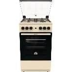 Плита газовая Gorenje GG5A21BEF бежевый, конфорок 4 газовых, духовка 70 л, 50 см x 85 см x 59.4 см, фото 1