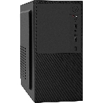 Компьютерный корпус Minitower ExeGate BAA-308-UNS450 (mATX, БП UNS450 с вент. 12см, 2хUSB, HD Audio, черный), фото 1
