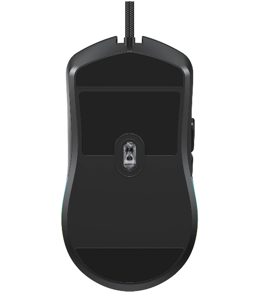 Мышь проводная Oklick 750G черный, 7200 dpi, USB, кнопки - 5
