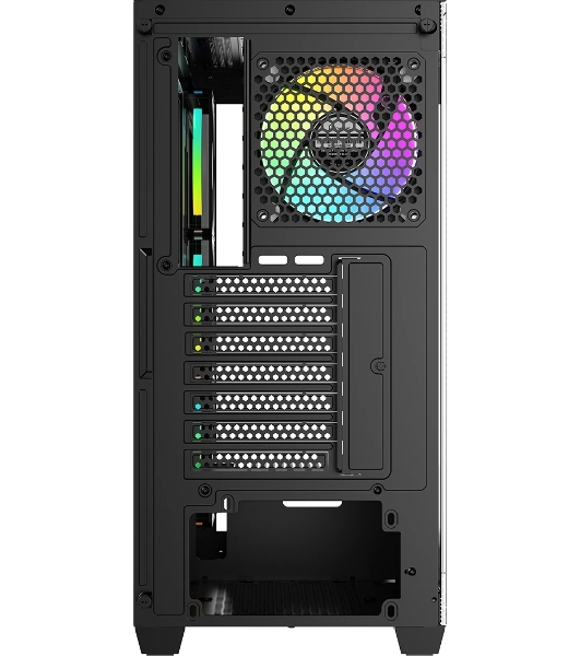 Компьютерный корпус Ocypus Gaммa C72 BK ARGB ATX/win/black/4 ARGB fans/no PSU/Tempered Glass