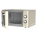 Микроволновая печь Centek SOLO CT-1553 слоновая кость, 20 л, 800 Вт, переключатели - поворотный механизм, фото2