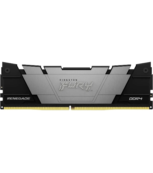 Оперативная память Kingston Fury Renegade, DDR4, 16GB (2x8GB), 3600MHz, CL16, DIMM, с радиаторами, серый/черный