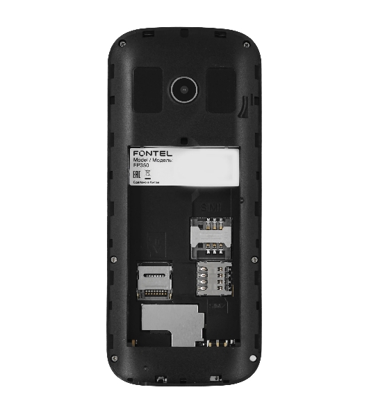 Мобильный телефон FONTEL FP350 черный