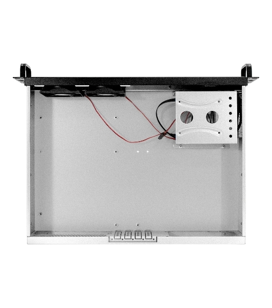 Серверный корпус ExeGate Pro 2U330-03 RM 19', высота 2U, глубина 330, БП 1000PPH-SE, 2*USB