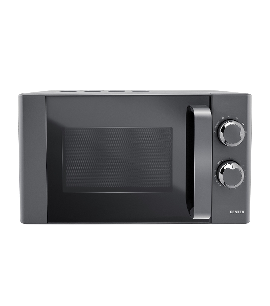 Микроволновая печь Centek CT-1583 темно-серый, 20 л, 700 Вт, переключатели - поворотный механизм