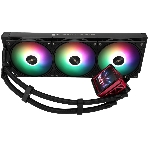 Система жидкостного охлаждения Thermalright Frozen Warframe ULTRA 360 ARGb Soc-AM5/AM4/1151/1200/2066/2011/1700 черный 4-pin 29.6dB Al LCD Ret (F-WFRAME-ULT-360-BL-ARGb), фото 1